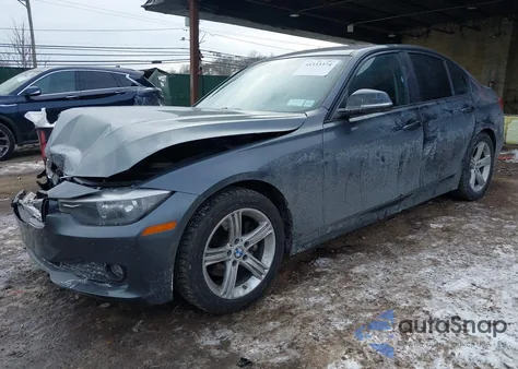 2014 BMW 320I z USA, uszkodzony, nr VIN WBA3B1G5XENS79317